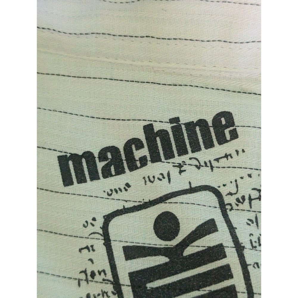 Michael Kors Machine Button Up Short Sleeve Shirt Size Large - Picture 9 of 9